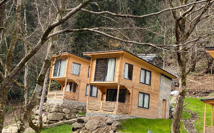 Rize Fırtına Deresi Manzaralı Dublex Bungalov | İlan No: 0071