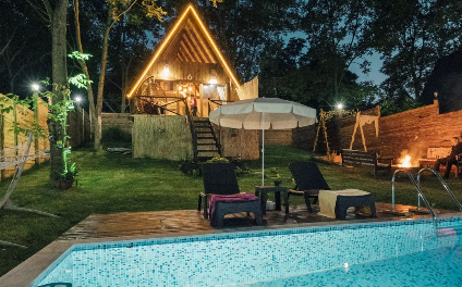 Sapanca Özel Bahçeli Havuzlu Jakuzili Bungalov Ev | İlan No: 0023